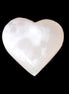 Mangano Calcite hand-carved heart 47-49mm 58-66g in sunshine - Rocks and Things Store