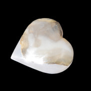 Mangano Calcite heart 47-49mm 58-66g Rocks and Things