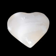 Mangano Calcite heart 47-49mm 58-66g Rocks and Things