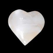 Mangano Calcite heart 47-49mm 58-66g Rocks and Things