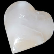 Mangano Calcite heart 47-49mm 58-66g Rocks and Things