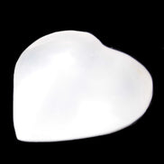 Mangano Calcite heart 38-44mm 36-39g - Rocks and Things Store