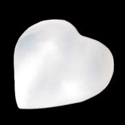 Mangano Calcite heart 38-44mm 36-39g in sunlight - Rocks and Things Store
