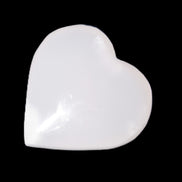 Mangano Calcite heart 38-44mm 36-39g in sunlight - Rocks and Things Store