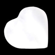 Mangano Calcite heart 38-44mm 36-39g in sunlight - Rocks and Things Store