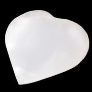 Mangano Calcite heart 38-44mm 36-39g in sunlight - Rocks and Things Store