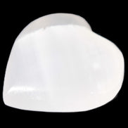 Mangano Calcite heart 38-44mm 36-39g in sunlight - Rocks and Things Store