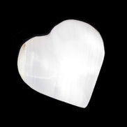 Pink Mangano Calcite heart 38-41mm  42-44g in sunlight - Rocks and Things Store