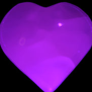 Mangano Calcite heart 35mm - 41mm 33-40g Rocks and Things