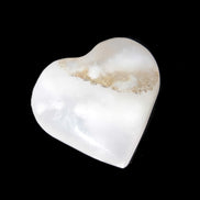 Mangano Calcite heart 35mm - 41mm 33-40g Rocks and Things
