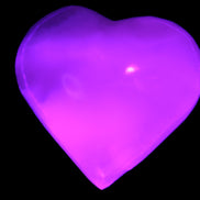 Mangano Calcite heart 35mm - 41mm 33-40g Rocks and Things