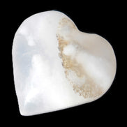 Mangano Calcite heart 35mm - 41mm 33-40g Rocks and Things