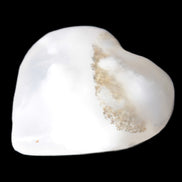 Mangano Calcite heart 35mm - 41mm 33-40g Rocks and Things