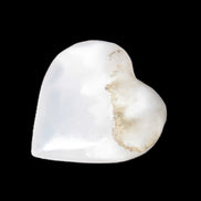 Mangano Calcite heart 35mm - 41mm 33-40g Rocks and Things