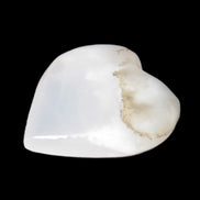 Mangano Calcite heart 35mm - 41mm 33-40g Rocks and Things