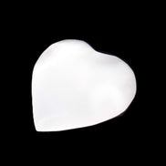 Mangano Calcite heart 35mm - 41mm 33-40g Rocks and Things