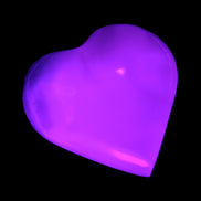 Mangano Calcite heart 35mm - 41mm 33-40g Rocks and Things