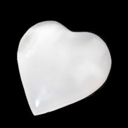 Mangano Calcite heart 35mm - 41mm 33-40g Rocks and Things
