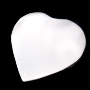 Mangano Calcite heart 35mm - 41mm 33-40g Rocks and Things