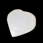 Mangano Calcite heart 35mm - 41mm 33-40g Rocks and Things