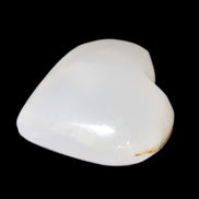 Mangano Calcite heart 35mm - 41mm 33-40g Rocks and Things