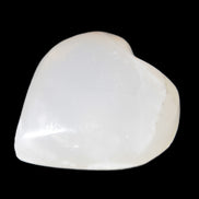 Mangano Calcite heart 35mm - 41mm 33-40g Rocks and Things