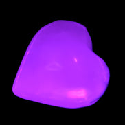 Mangano Calcite heart 35mm - 41mm 33-40g Rocks and Things