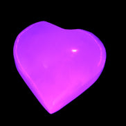 Mangano Calcite heart 35mm - 41mm 33-40g Rocks and Things