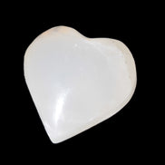 Mangano Calcite heart 35mm - 41mm 33-40g Rocks and Things