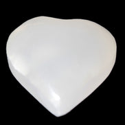 Mangano Calcite heart 35mm - 41mm 33-40g Rocks and Things