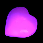 Mangano Calcite heart 35mm - 41mm 33-40g Rocks and Things