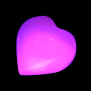 Mangano Calcite heart 35mm - 41mm 33-40g Rocks and Things