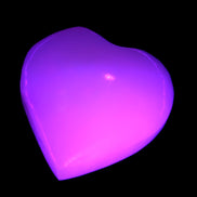 Mangano Calcite heart 35mm - 41mm 33-40g Rocks and Things