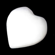 Mangano Calcite heart 35mm - 41mm 33-40g Rocks and Things