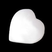 Mangano Calcite heart 35mm - 41mm 33-40g Rocks and Things