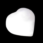 Mangano Calcite heart 35mm - 41mm 33-40g Rocks and Things