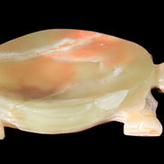 Colourful Afghan Jade hand-carved Turtle 395.5g Rocks and Things