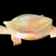 Colourful Afghan Jade hand-carved Turtle 395.5g Rocks and Things