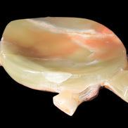 Colourful Afghan Jade hand-carved Turtle 395.5g Rocks and Things