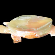 Colourful Afghan Jade hand-carved Turtle 395.5g Rocks and Things