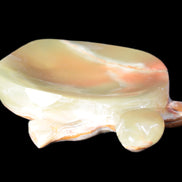 Colourful Afghan Jade hand-carved Turtle 395.5g Rocks and Things