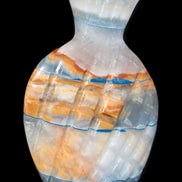 BumbleBee Calcite and Calcite hand-carved pineapple 191.2g Rocks and Things