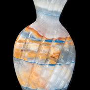 BumbleBee Calcite and Calcite hand-carved pineapple 191.2g Rocks and Things