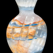 BumbleBee Calcite and Calcite hand-carved pineapple 191.2g Rocks and Things