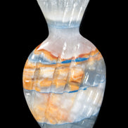 BumbleBee Calcite and Calcite hand-carved pineapple 191.2g Rocks and Things