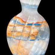 BumbleBee Calcite and Calcite hand-carved pineapple 191.2g Rocks and Things