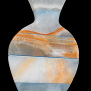 BumbleBee Calcite and Calcite hand-carved pineapple 191.2g Rocks and Things