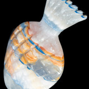 BumbleBee Calcite and Calcite hand-carved pineapple 191.2g Rocks and Things