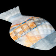 BumbleBee Calcite and Calcite hand-carved pineapple 191.2g Rocks and Things