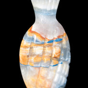 BumbleBee Calcite and Calcite hand-carved pineapple 191.2g Rocks and Things